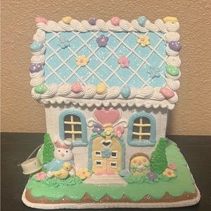 NWT - Light up Easter Gingerbread House